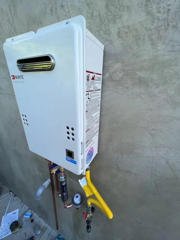 Tankless water heater installation for Massillon homes